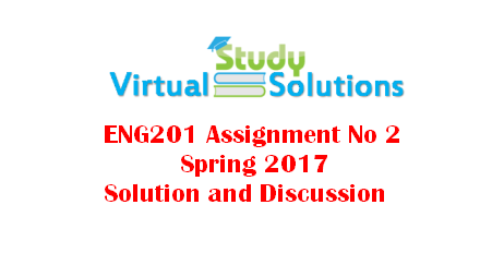 Vu assignments solutions